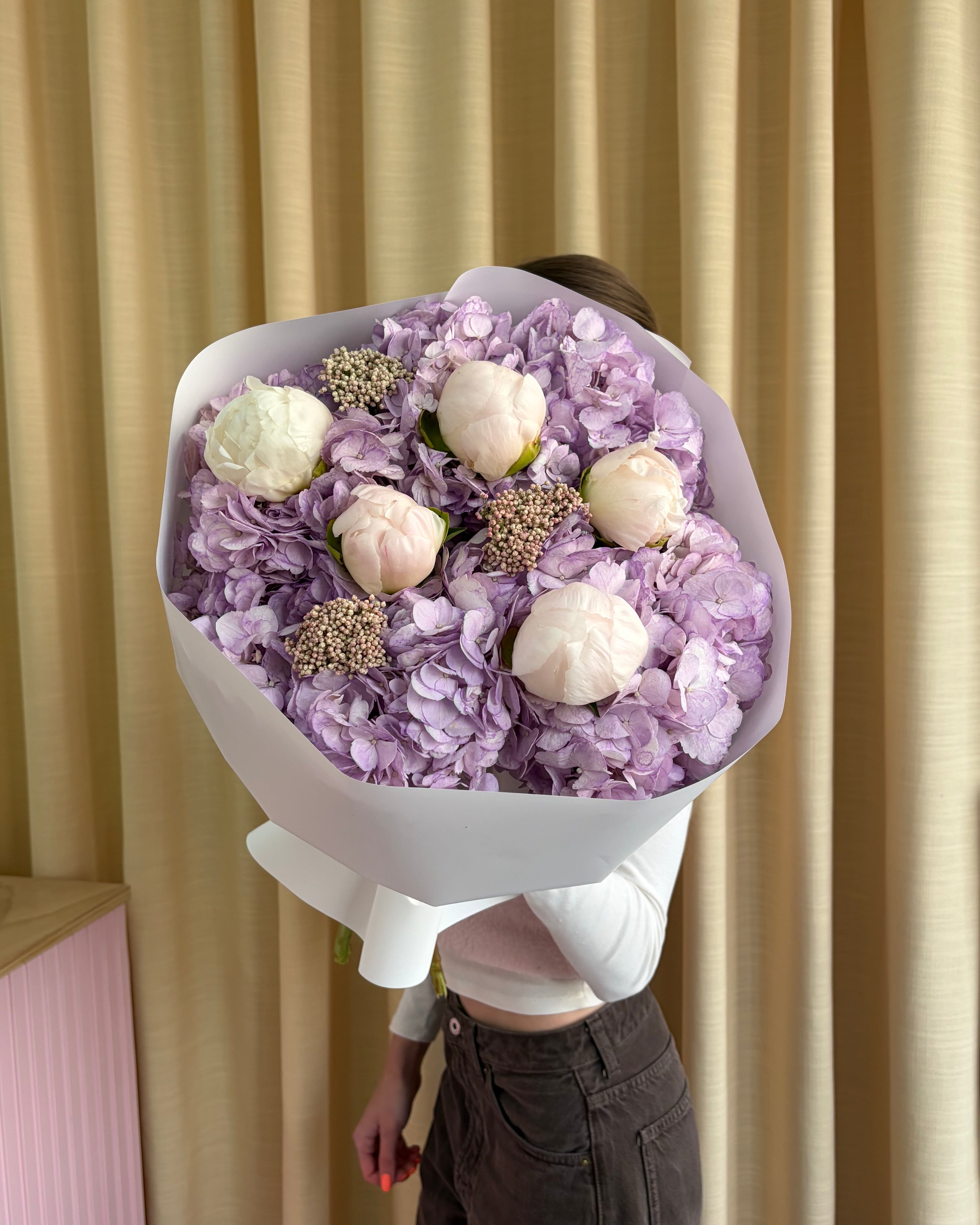 Lilac peony