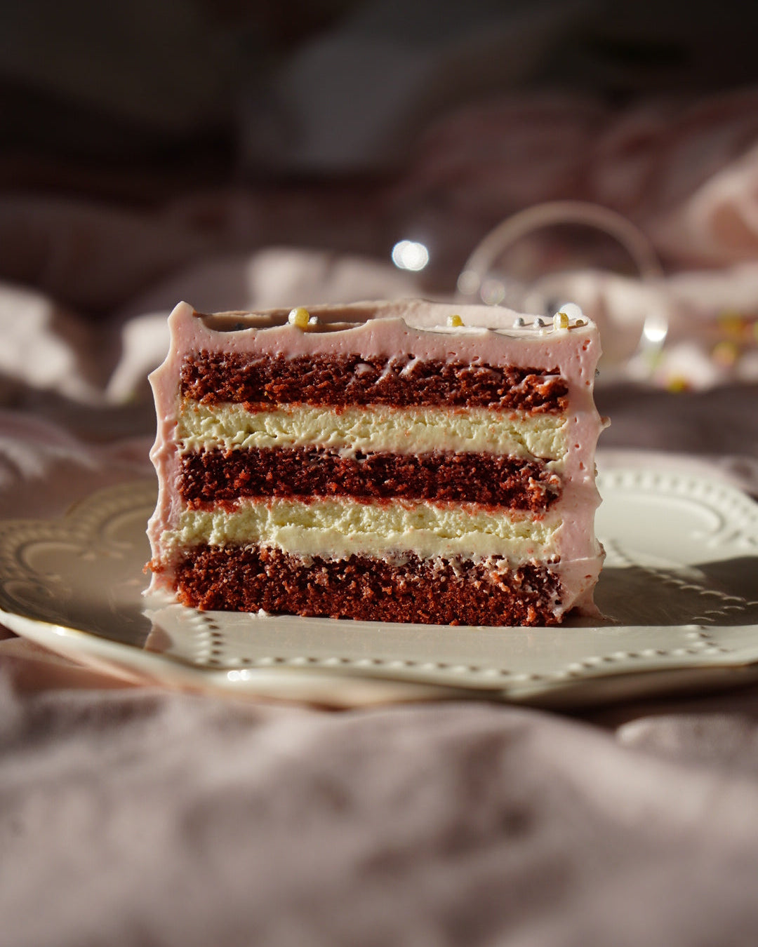 Lil’ Cake Red Velvet  & Bouquet