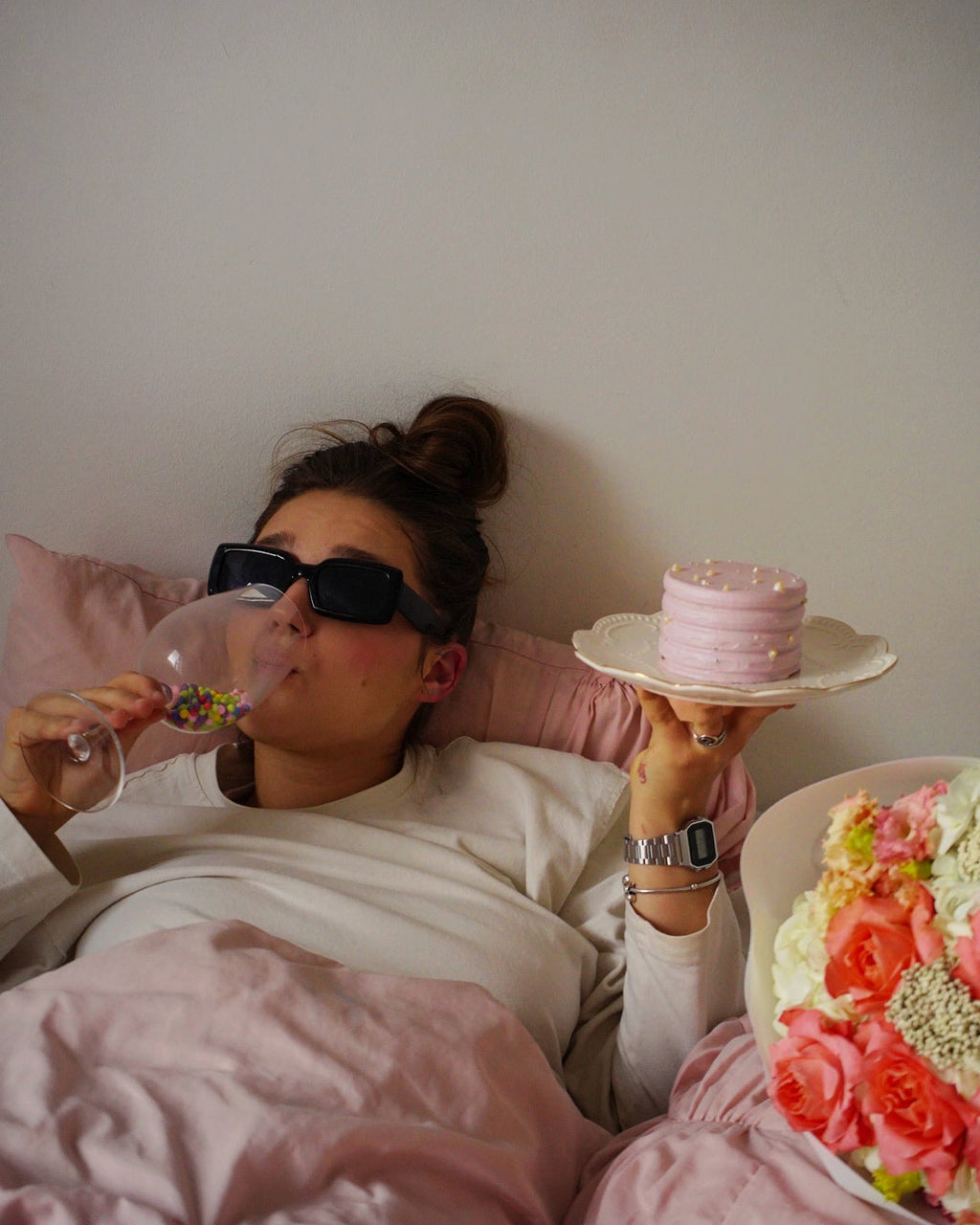 Lil’ Cake Snickers & Bouqet