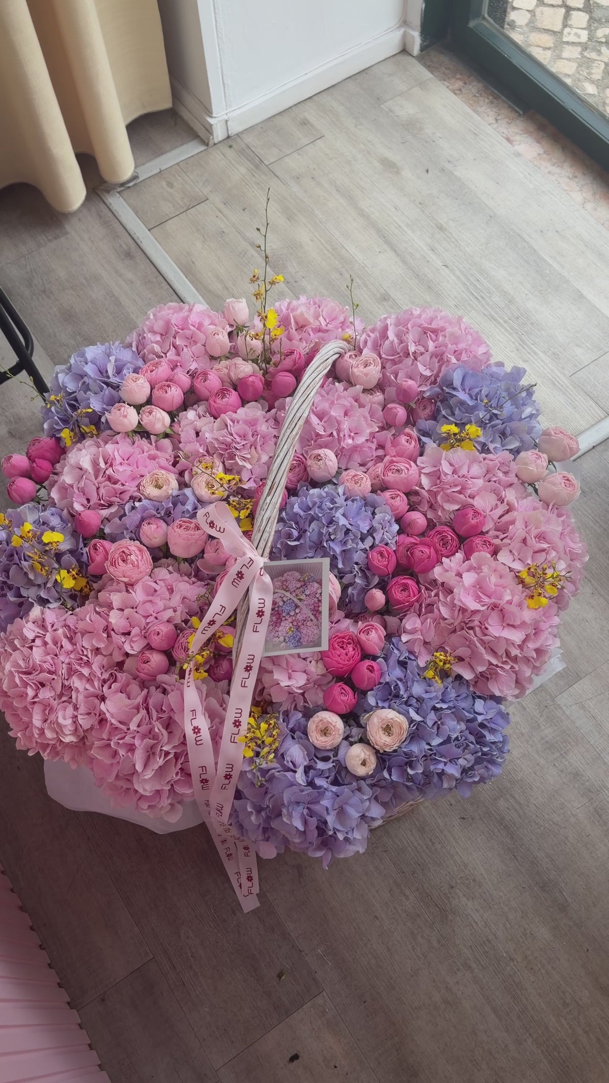 Lilac Symphony Basket