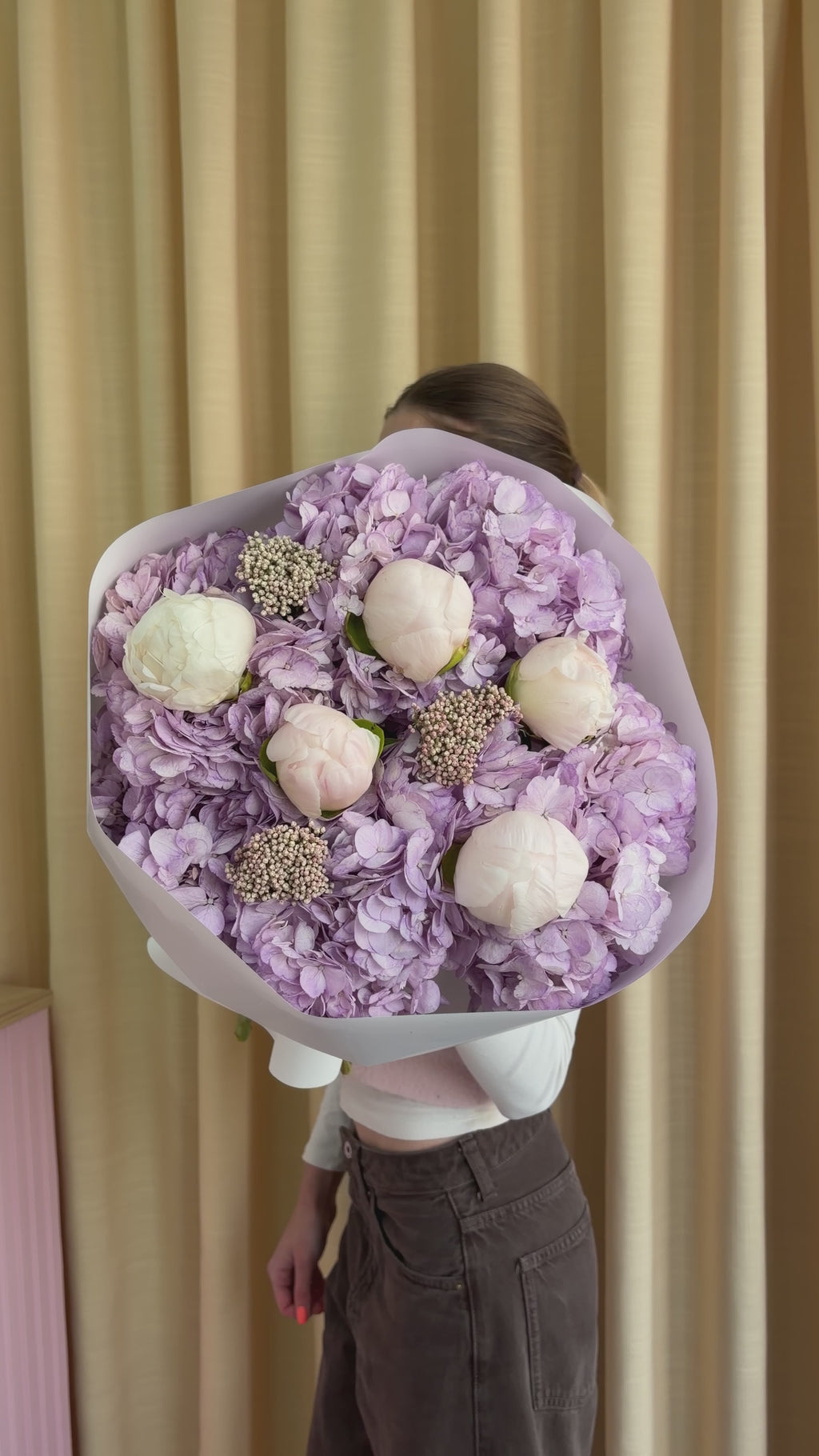 Lilac peony